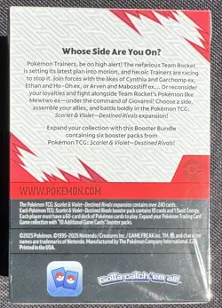 Pokemon Scarlet & Violet Destined Rivals Booster Bundle Box Sealed - Image 2