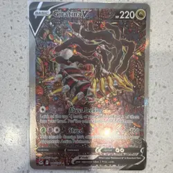 The Pokemon Company Giratina V Full Art Ultra Rare Holo 186/196 Lost Origin - Image 1