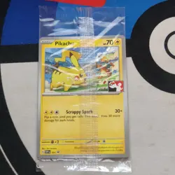 Pokemon TCG Pikachu SVP101 Promo - SEALED - Image 1