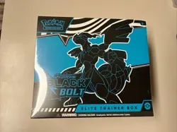 Pokemon TCG S&V Black Bolt Elite Trainer Box Brand New! Sealed! - Image 1