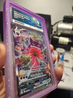 Pokemon TCG Gengar VMAX 271/264 Fusion Strike Alternative Art ACE 9 with Guard. - Image 3