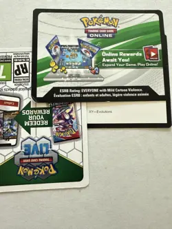 Pokemon TCG Online Code Cards - Unused - XY Evolutions *Messaged* - Image 1