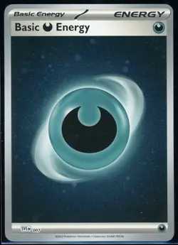 BASIC ENERGY DARKNESS 007 - HOLO POKEMON 151 - SCARLET & VIOLET - Image 1