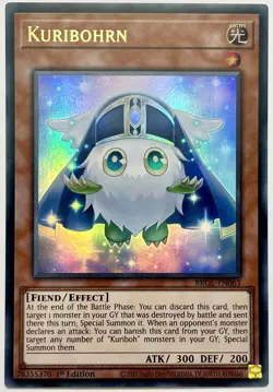 BROL-EN063 Kuribohrn - Ultra Rare 1st Edition Near Mint YuGiOh Card - Image 1