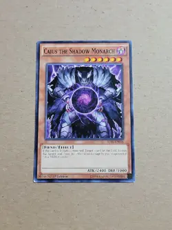 Caius the Shadow Monarch - SR01-EN004 - 1st Edition - YuGiOh-MP - Image 1