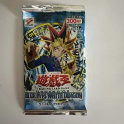 1X Legend of Blue Eyes White Dragon Asian Eng 1st Ed. Sealed Pack LOB Yu-Gi-Oh! 4988602089899 - Image 1