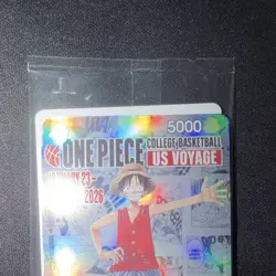 Bandai One Piece CCG Monkey D. Luffy P-055 Promo Foil 5000 Power 2026 - Image 3