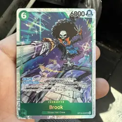 One Piece Adventure on Kami’s Island OP-15-EB04 - Brook Super Rare OP15-032 - Image 1