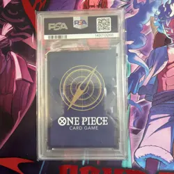 Monkey.D.Luffy (2nd Anniversary Stamped Promo) P-043 One Piece Promotion PSA 10 - Image 2