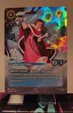 Belle - Snowfield Strategist #236 Lorcana WIinterspell - Image 1
