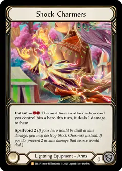 Shock Charmers [ELE173] (Tales of Aria) 1st Edition Cold Foil Near Mint 1st Ed - Image 1