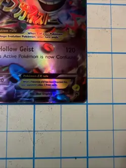 Custom M Gengar Ex Fun Fan Art (Custom Made Card) Pokemon Card - Image 4