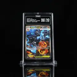 Mega Charizard X ex SAR 110/080 Japanese Inferno X Pokemon Card Gem Mint TAG 10 - Image 1