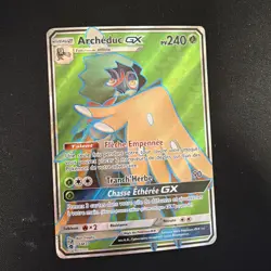 Pokemon TCG Decidueye GX Full Art Holo Card Sm37 NM Condition - Image 1