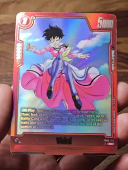 Videl FB08-019 Holo Battle Dragon Ball Super Card Game Rare Alt - Image 3