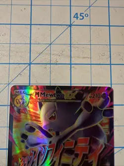 Custom M Mewtwo Ex Fun Fan Art (Custom Made Card) Pokemon Card - Image 2