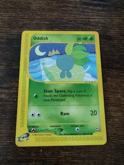 Aquapolis Oddish 97/147 Pokemon Card - Image 1