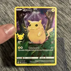 Pokemon Pikachu Holo Rare Celebrations 005/025 60 HP Basic Card - Image 1