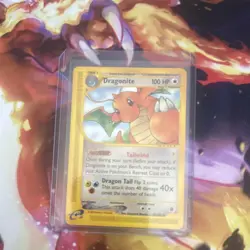 Pokemon Dragonite Expedition Base Set 043/165 100 HP Stage 2 2002 Card - Image 1