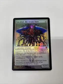 MTG Emrakul, the Aeons Torn Foil Prerelease Promo Magic The Gathering - Image 1
