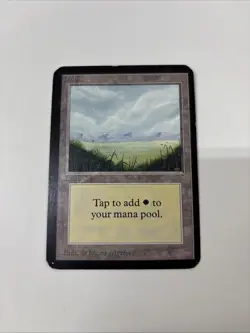 Plains (A) Alpha Edition Regular MTG - Image 1