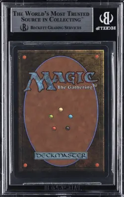 1993 MAGIC: THE GATHERING UNLIMITED SWORDS TO PLOWSHARES BGS 9 - Image 2