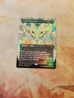 Pathbreaker Ibex Borderless Foil Special Guests MTG NM - Image 1