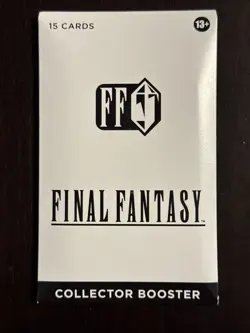 Magic The Gathering Final Fantasy Collector Booster Pack SEALED - Image 1