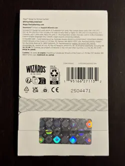 Magic The Gathering Final Fantasy Collector Booster Pack SEALED - Image 2