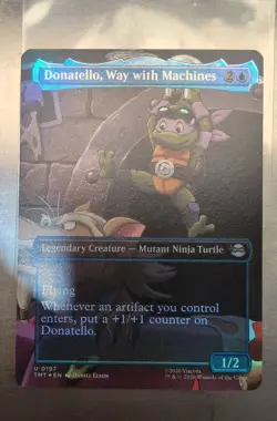Donatello, Way with Machines (Borderless) Teenage Mutant Ninja Turtles Foil - Image 1