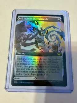 Wandering Archaic Extended Art Foil MTG Strixhaven LP Magic the Gathering - Image 2