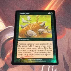 Food Chain X1 Mtg Mercadian Masques Nm-Lp+ - Image 1