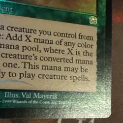 Food Chain X1 Mtg Mercadian Masques Nm-Lp+ - Image 2