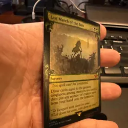 Last March of the Ents (Showcase Scrolls Foil) Lord of the Rings 623 NM - Image 2