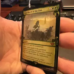 Last March of the Ents (Showcase Scrolls Foil) Lord of the Rings 623 NM - Image 3