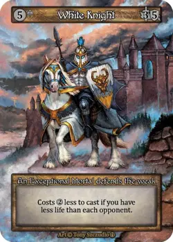 Sorcery Contested Realm 3x (THREE) - White Knight - Arthurian Legends (ART) - Image 1