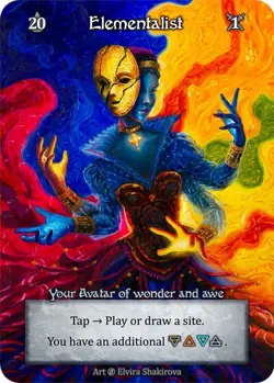 Sorcery Contested Realm - AVATAR - Elementalist - Beta (B) - Image 1