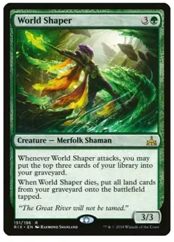 1x MTG World Shaper - Rivals of Ixalan Rare! NM Mint! - Image 1