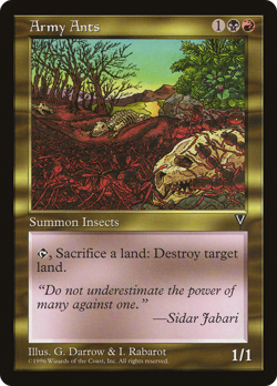 Army Ants (MP) Visions VIS Magic MTG - Image 1