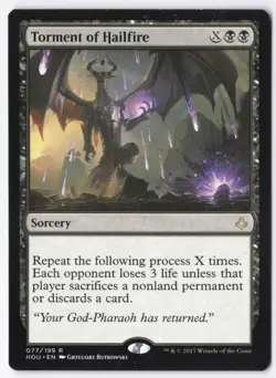 Torment of Hailfire R Hour of Devastation 77 LP - Image 1