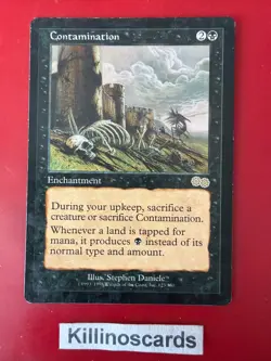 MTG Contamination Urza's Saga LP/NM - Image 1