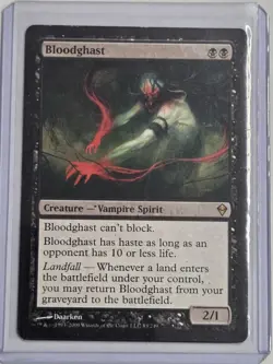 Bloodghast Zendikar Magic The Gathering MTG Rare Vampire Spirit Black TCG - Image 3
