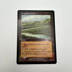 Irrigation Ditch (324/350) - MINT - Foil- Magic The Gathering - MTG - Image 1