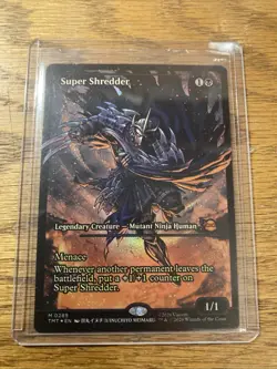 Super Shredder (Showcase Foil) Mythic MTG Ninja Turtles - Image 1