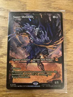Super Shredder (Showcase Foil) Mythic MTG Ninja Turtles - Image 2