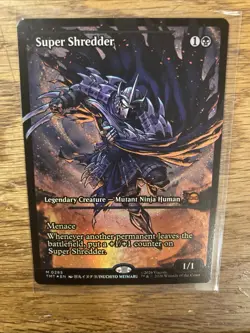 Super Shredder (Showcase Foil) Mythic MTG Ninja Turtles - Image 3
