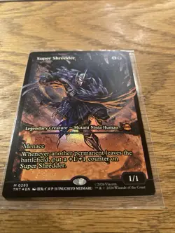 Super Shredder (Showcase Foil) Mythic MTG Ninja Turtles - Image 4