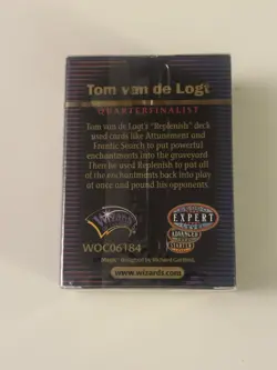Magic the Gathering World Championship Deck Brussels 2000 Tom van de Logt Sealed - Image 4