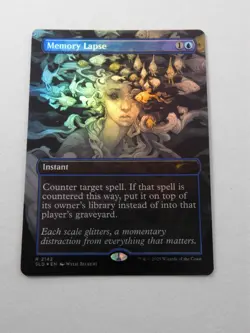 Memory Lapse x4 Foil Playset Magic the Gathering Secret Lair Drop Series Dandan - Image 3