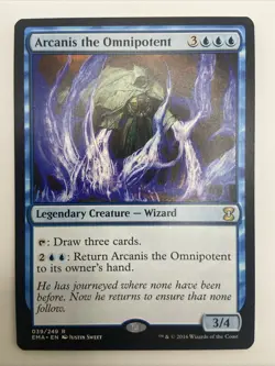 MTG Arcanis the Omnipotent - Eternal Masters #39-NM - Image 1